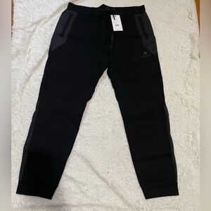 ARSAC Black Jogger Pants with Logo